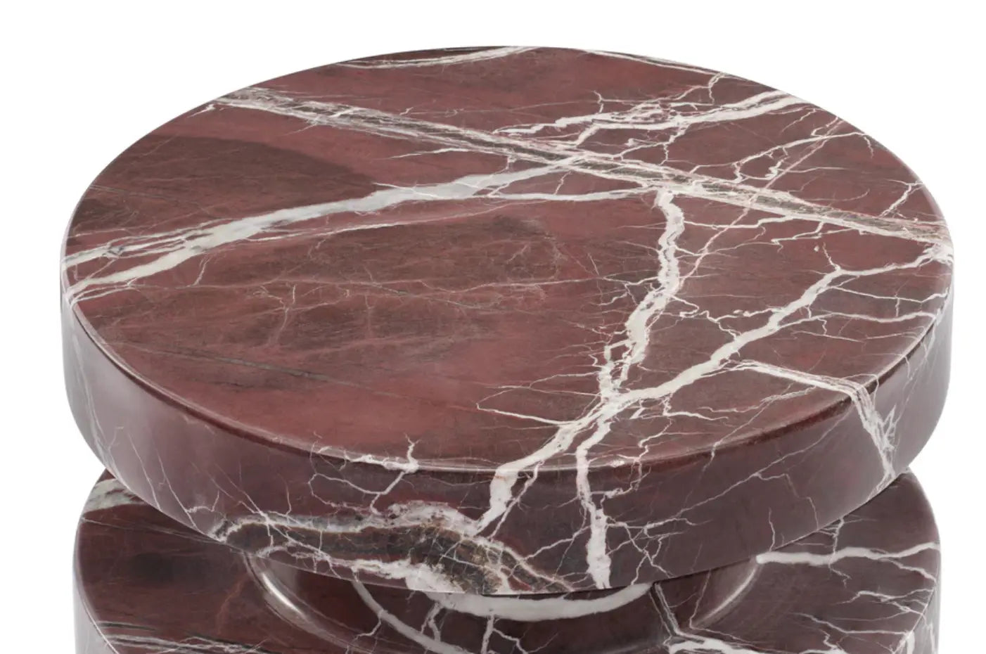 Coraliee Marble End Table