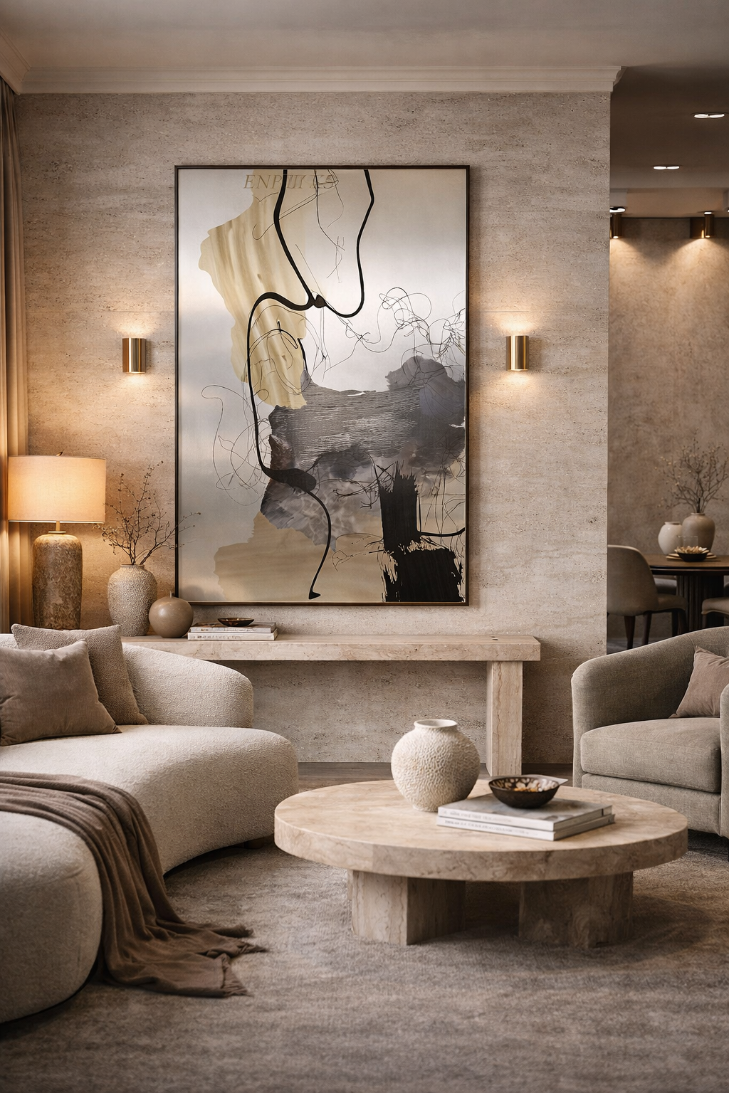 Envolée Sculptural Wall Artwork