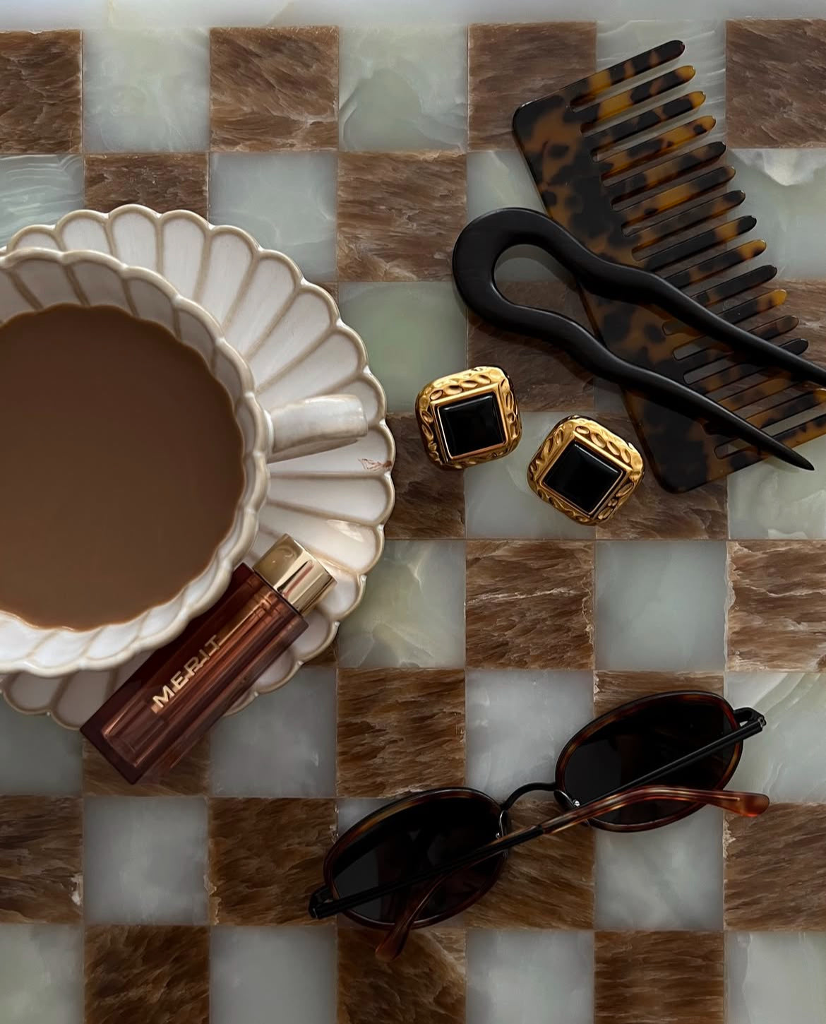 Chloé Onyx Chessboard