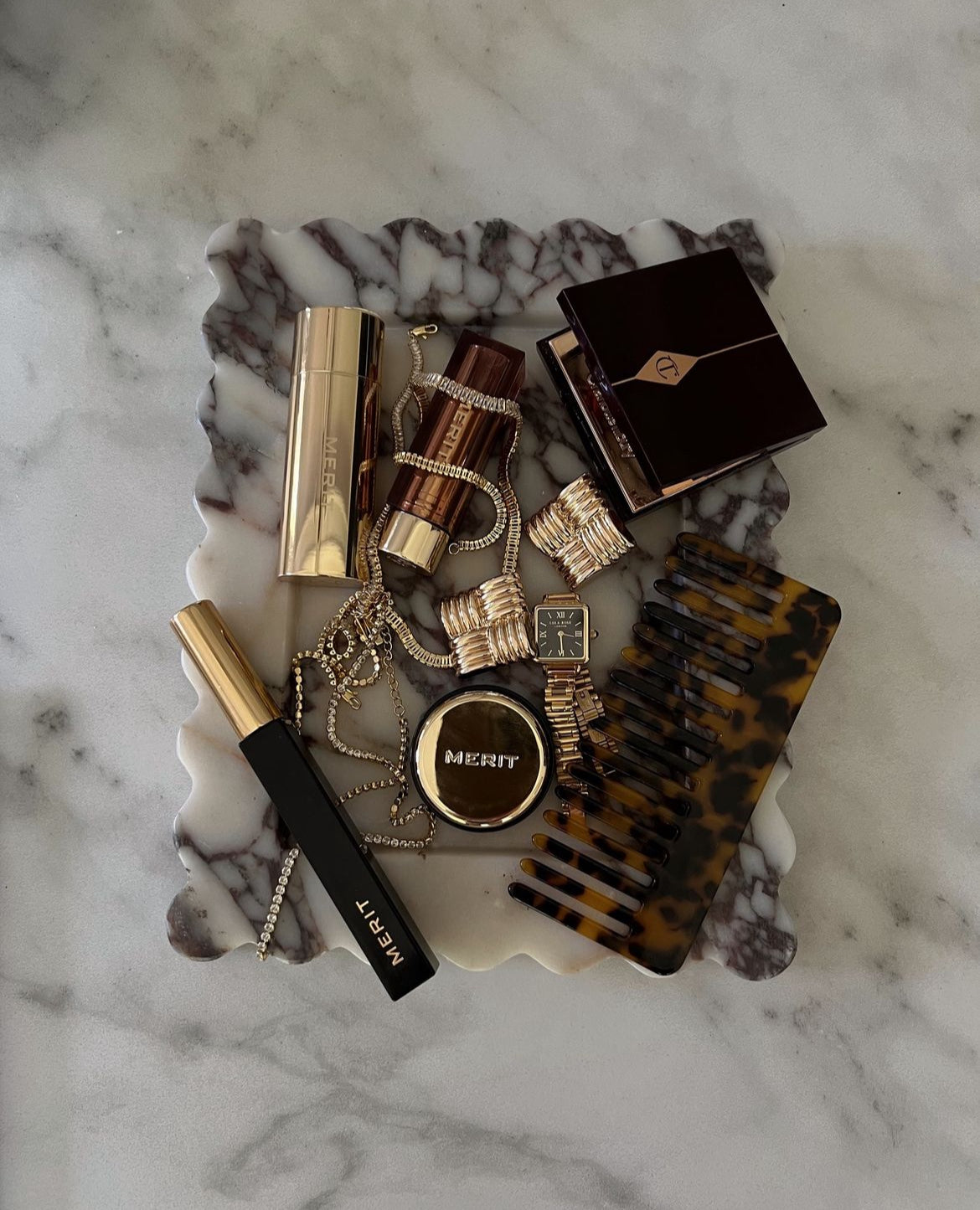 Mareena Doublé Tray - La Galerie à La Mode