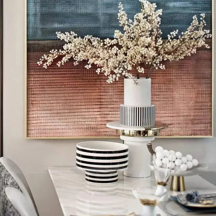 Jordan Striped Vase