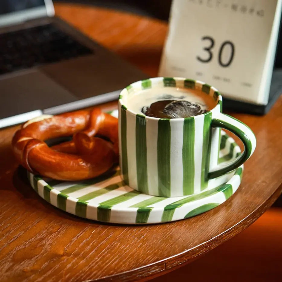 Noël Coffee Mug and Saucer