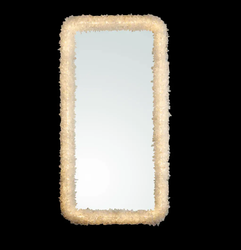La Cristalline Mirror – Crystal-Inspired Modern Luxury Mirror