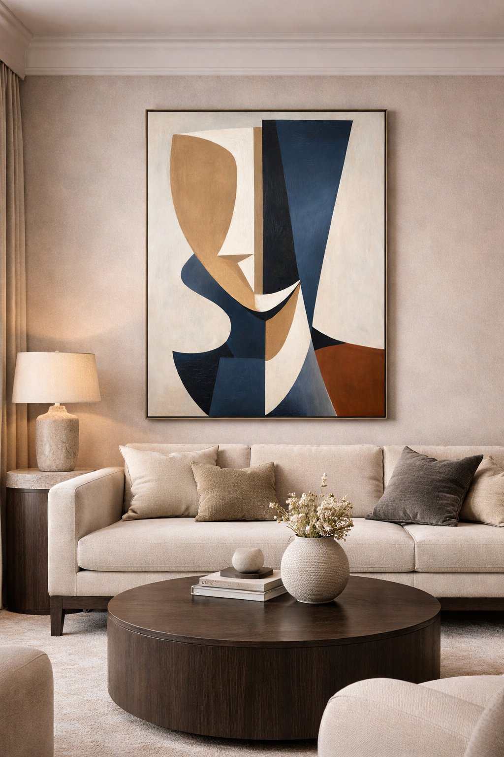 Énigme Bleue Wall Art