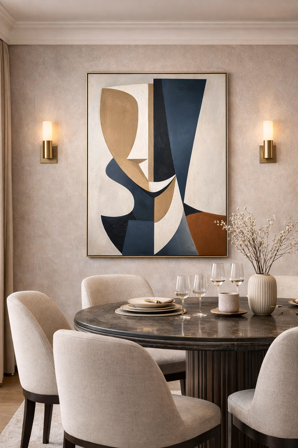 Énigme Bleue Wall Art