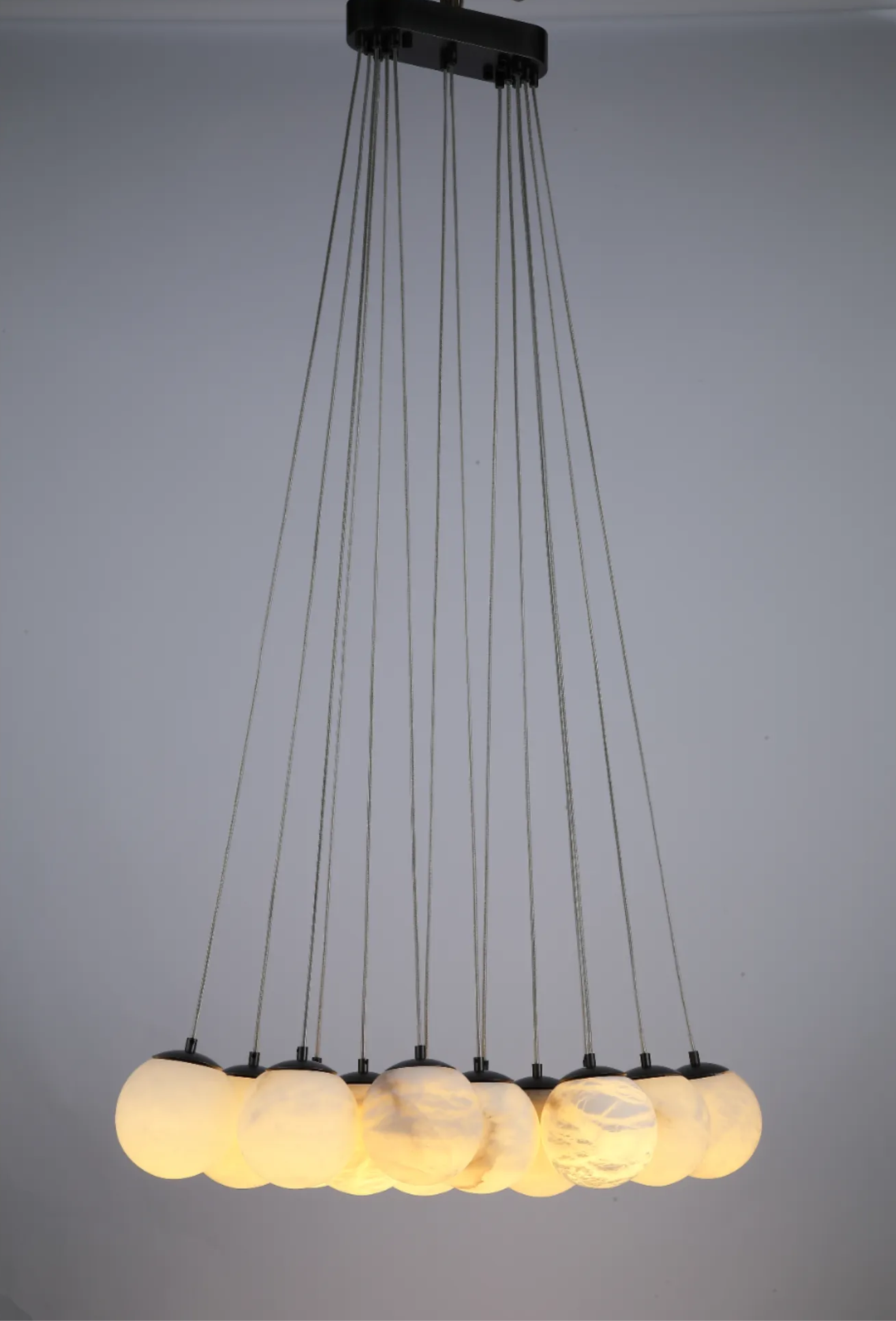 Éclipse Rectangulaire Chandelier