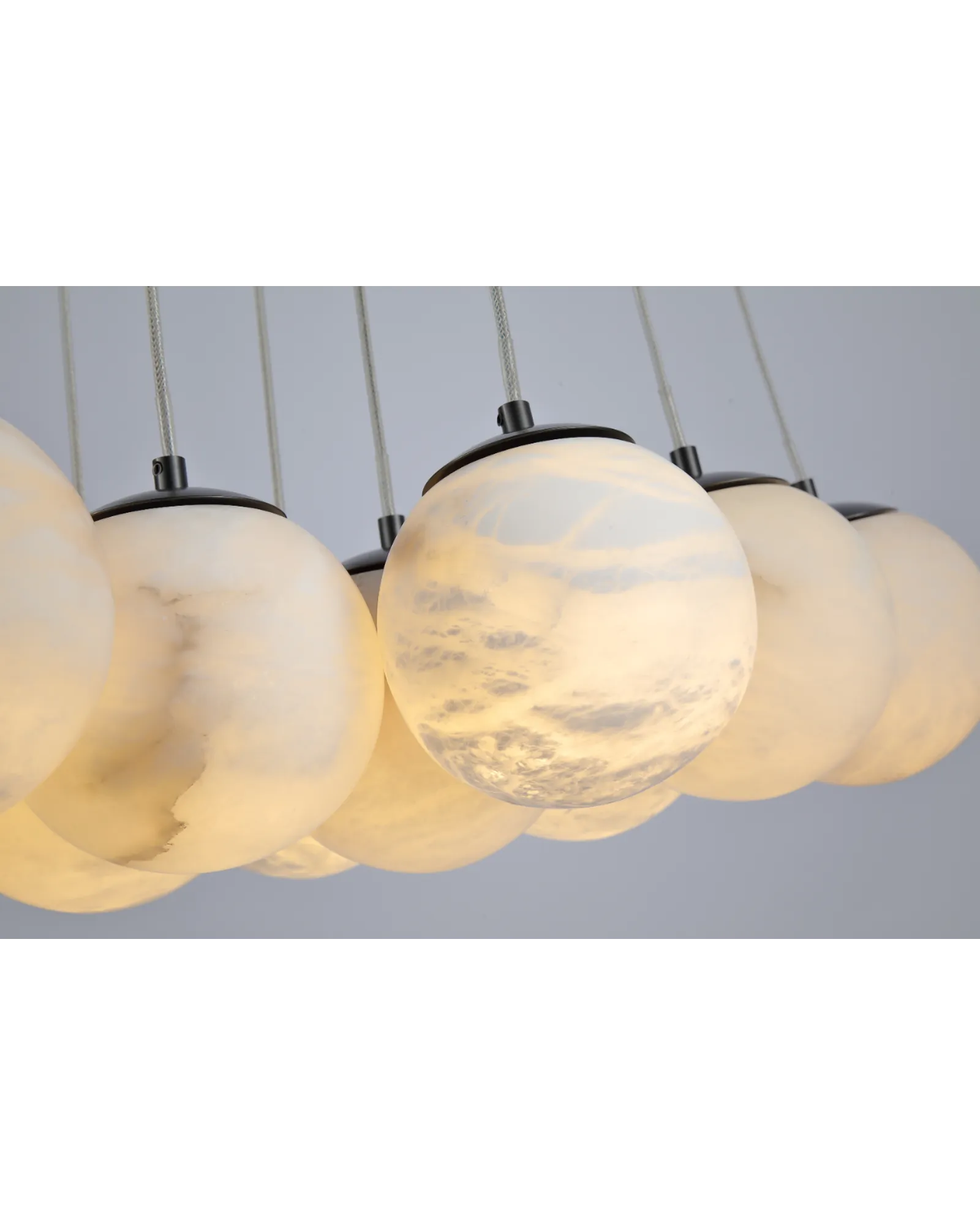 Éclipse Rectangulaire Chandelier