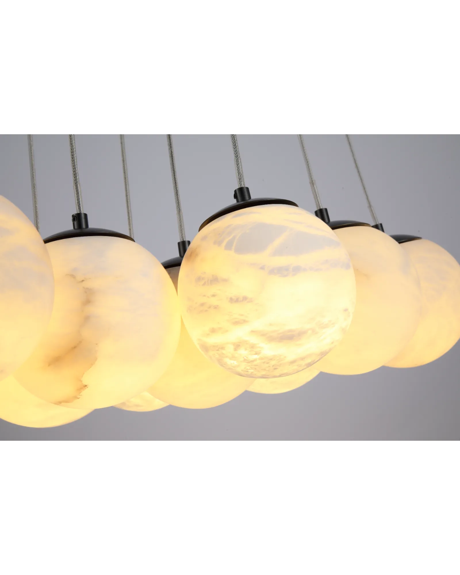 Éclipse Rectangulaire Chandelier