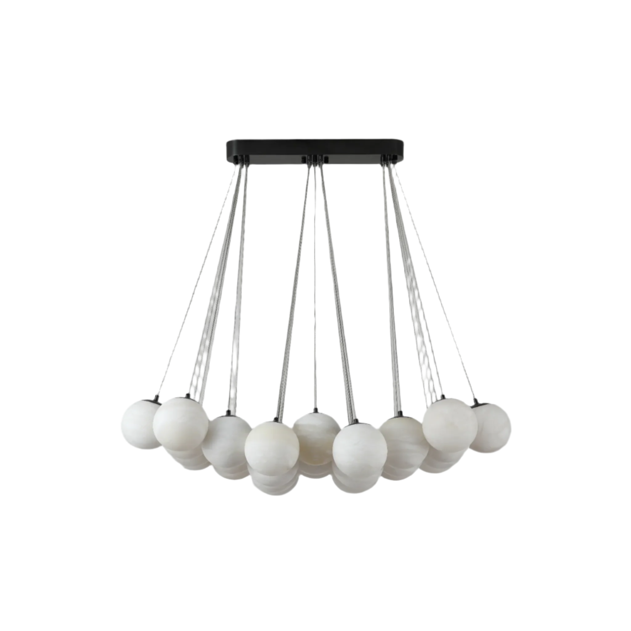 Éclipse Rectangulaire Chandelier