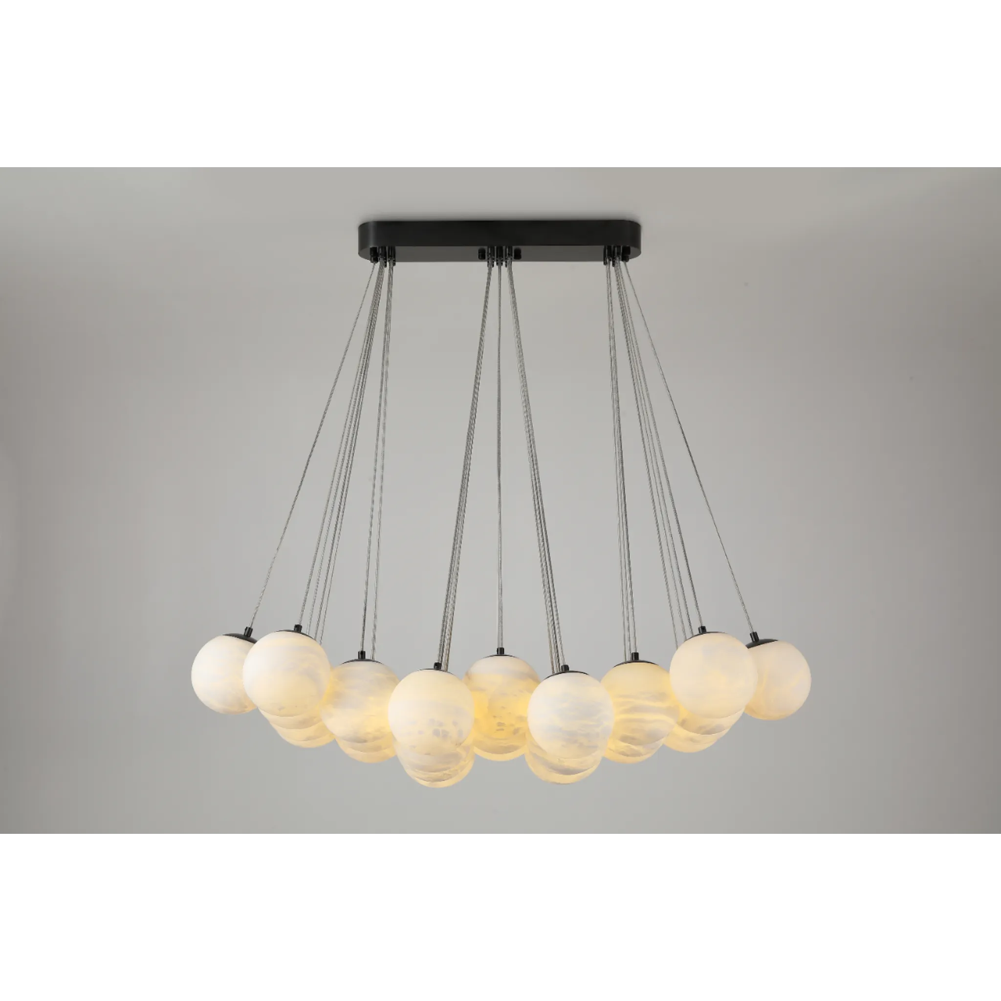 Éclipse Rectangulaire Chandelier
