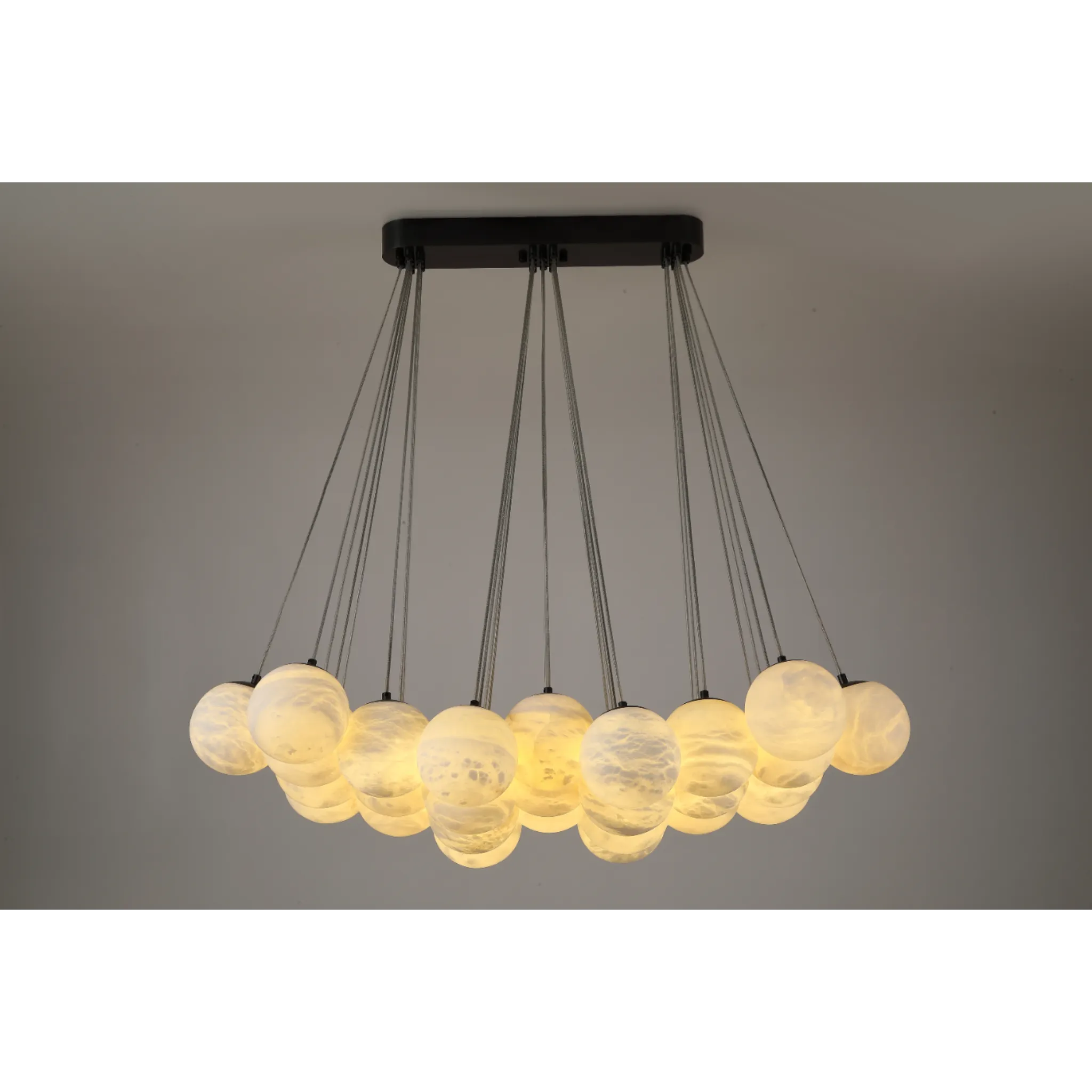 Éclipse Rectangulaire Chandelier