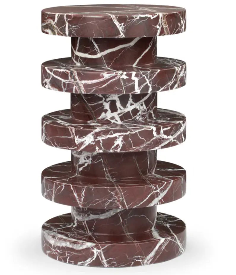 Coraliee Marble End Table 