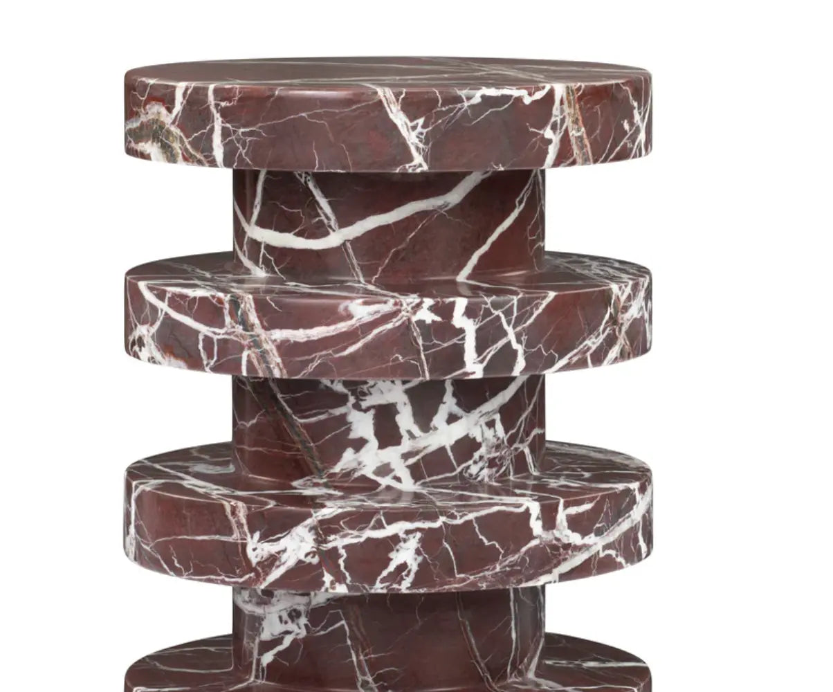 Coraliee Marble End Table 