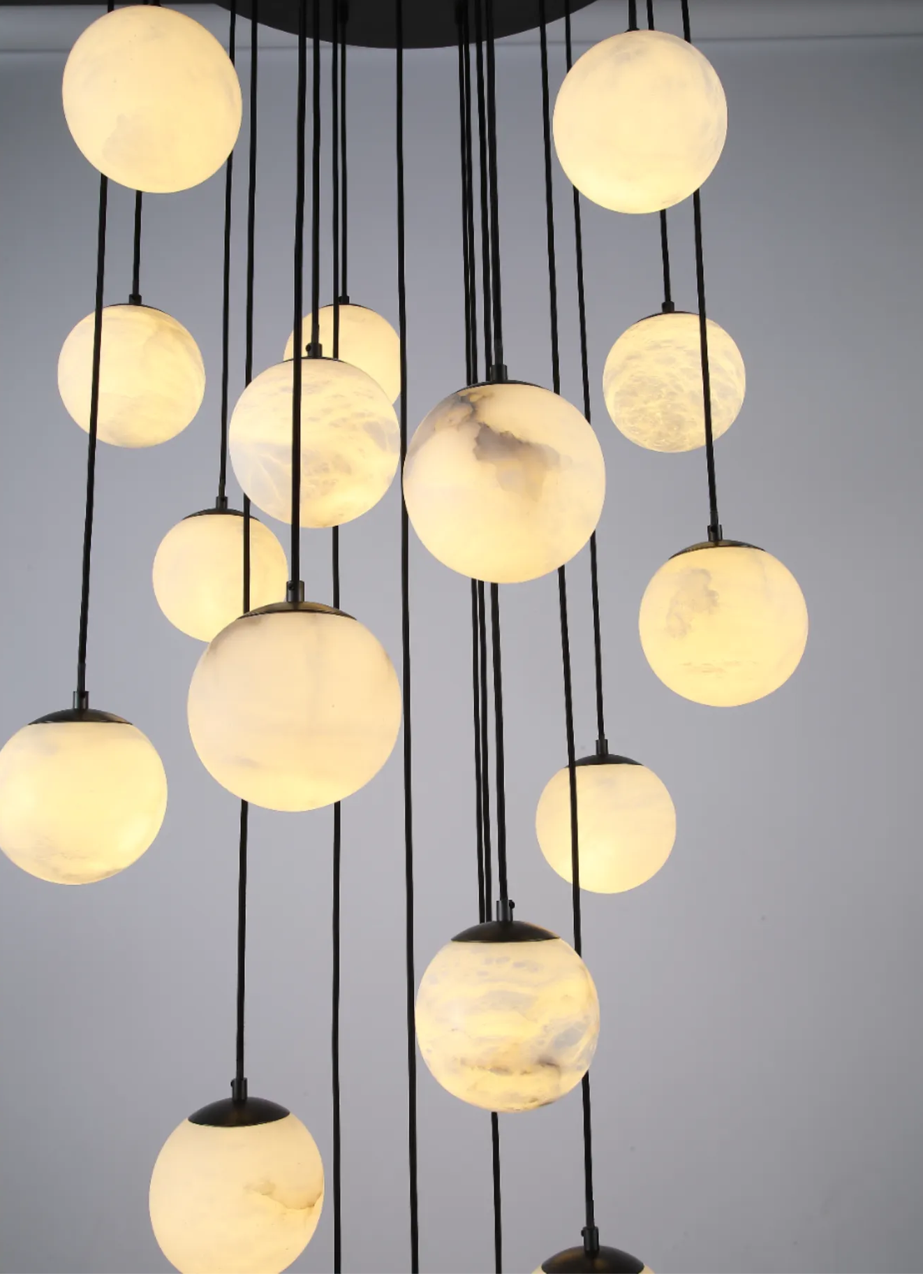 Nuit de Verre Chandelier 