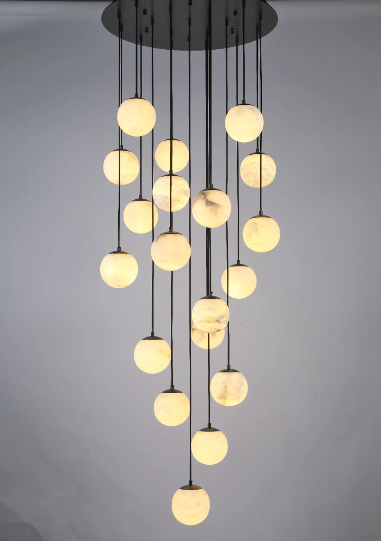 Nuit de Verre Chandelier 