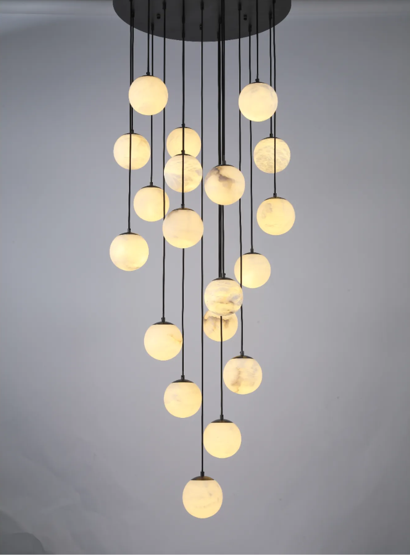 Nuit de Verre Chandelier 