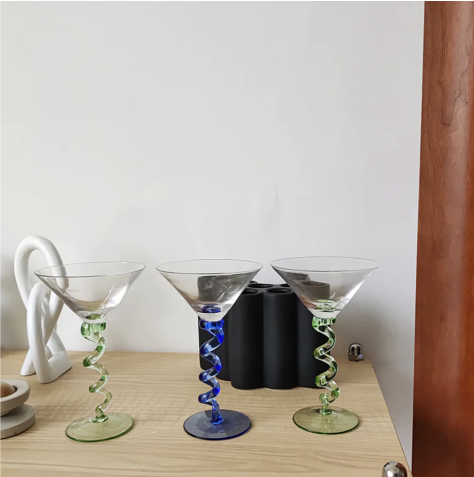 Bijou Martini Glass - La Galerie à La Mode