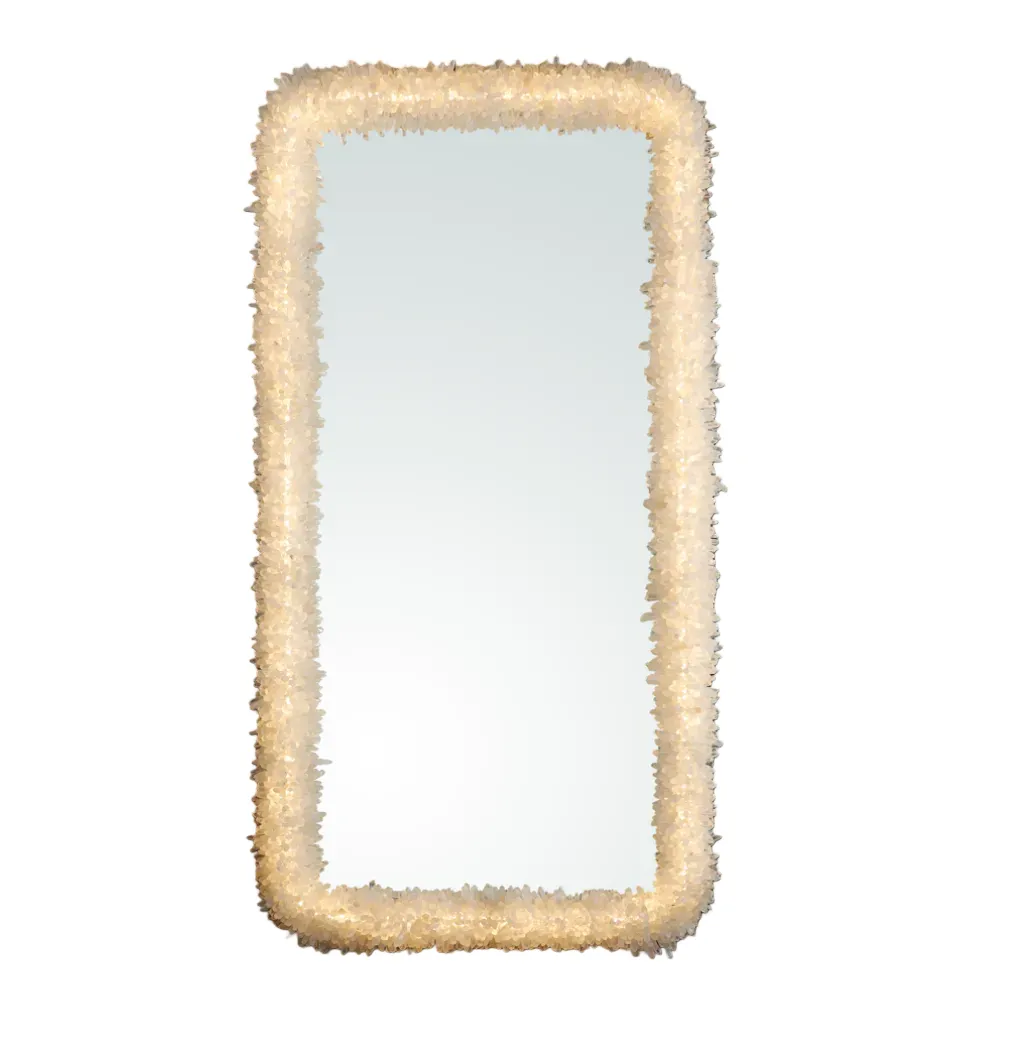 La Cristalline Mirror – Crystal-Inspired Modern Luxury Mirror
